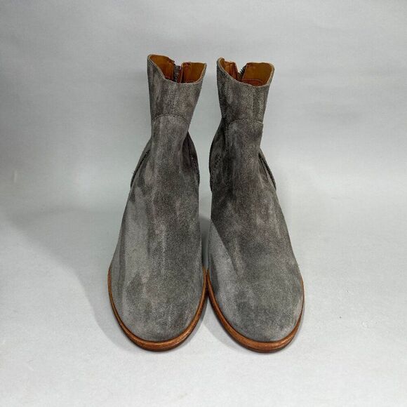 Kork-Ease Women's Size 10 Lapra Grey Suede Western Ankle Boots - Picture 2 of 12